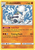 Crabominable  - Reverse Holofoil SM  Cosmic Eclipse - Rare