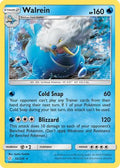 Walrein/236  - Reverse Holofoil SM  Cosmic Eclipse - Rare