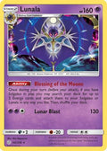 Lunala 102  - Holofoil SM  Cosmic Eclipse - Holo Rare