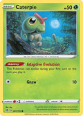 Caterpie 001  - Reverse Holofoil SWSH02 Rebel Clash - Common