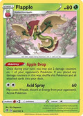 Flapple 022  - Reverse Holofoil SWSH02 Rebel Clash - Holo Rare