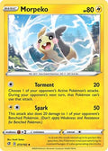 Morpeko 073  - Reverse Holofoil SWSH02 Rebel Clash - Uncommon