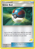 Great Ball - 119/149 (#57 Pikachu Stamped)/149  Battle Academy - Promo