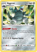 Aggron 123  - Reverse Holofoil SWSH03 Darkness Ablaze - Holo Rare