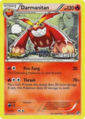 Darmanitan - 25/114 (Prerelease) [Staff]/114  - Holofoil Black and White Promos - Promo