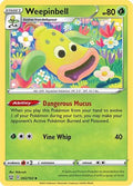 Weepinbell 002  SWSH05 Battle Styles - Uncommon