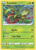 Carnivine 009  - Reverse Holofoil SWSH05 Battle Styles - Uncommon