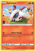 Larvesta 023  - Reverse Holofoil SWSH06 Chilling Reign - Common