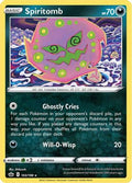 Spiritomb 103  - Reverse Holofoil SWSH06 Chilling Reign - Rare