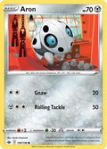 Aron 109  - Reverse Holofoil SWSH06 Chilling Reign - Common