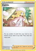 Caitlin 132  - Reverse Holofoil SWSH06 Chilling Reign - Uncommon