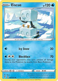 Eiscue 047  - Reverse Holofoil SWSH07 Evolving Skies - Uncommon