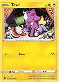 Toxel (105) (105) 105  - Reverse Holofoil SWSH08 Fusion Strike - Common