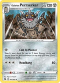 Galarian Perrserker 181  SWSH08 Fusion Strike - Uncommon