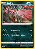 Yveltal 175  - Reverse Holofoil SWSH08 Fusion Strike - Rare
