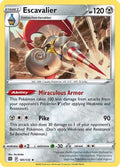 Escavalier 101  SWSH09 Brilliant Stars - Rare