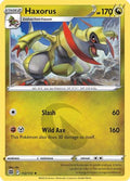 Haxorus 112  - Reverse Holofoil SWSH09 Brilliant Stars - Rare