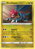 Druddigon 113  - Reverse Holofoil SWSH09 Brilliant Stars - Rare
