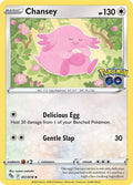 Chansey 051  - Reverse Holofoil Pokemon GO - Uncommon