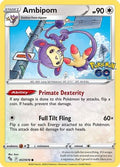 Ambipom 057  - Reverse Holofoil Pokemon GO - Common