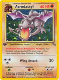 Aerodactyl (1) (1) 001  - 1st Edition Holofoil Fossil - Holo Rare