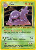 Muk (13) (13) 013  - 1st Edition Holofoil Fossil - Holo Rare