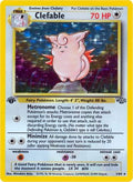 Clefable (1) (1) 001  - 1st Edition Holofoil Jungle - Holo Rare