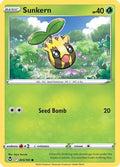 Sunkern 005  - Reverse Holofoil SWSH12 Silver Tempest - Common