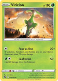 Virizion 014  - Reverse Holofoil SWSH12 Silver Tempest - Rare