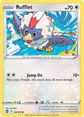 Rufflet 148  - Reverse Holofoil SWSH12 Silver Tempest - Common