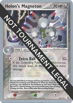 Holon's Magneton - 2006 (Jason Klaczynski) 022  World Championship Decks - Rare