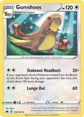 Gumshoos 118  - Reverse Holofoil SWSH Crown Zenith - Rare