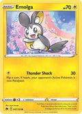 Emolga 047  - Reverse Holofoil SWSH Crown Zenith - Common