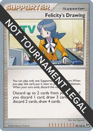 Felicity's Drawing - 2010 (Mychael Bryan) 098  World Championship Decks - Uncommon