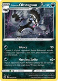 Galarian Obstagoon (Cosmos Holo) 161  - Holofoil Miscellaneous Cards & Products - Holo Rare