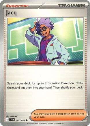Jacq 175/198  SV01 Scarlet & Violet Base Set - Uncommon