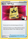 Battle VIP Pass 225/264  - Holofoil Prize Pack Series Cards - Uncommon