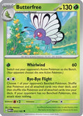 Butterfree 012  - Reverse Holofoil SV Scarlet & Violet 151 - Uncommon