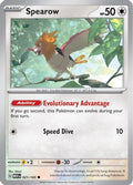 Spearow 021  - Reverse Holofoil SV Scarlet & Violet 151 - Common