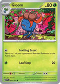 Gloom 002  - Reverse Holofoil SV03 Obsidian Flames - Common