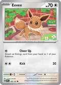 Eevee 166  - Reverse Holofoil SV03 Obsidian Flames - Common