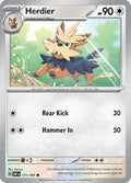 Herdier 171  SV03 Obsidian Flames - Common