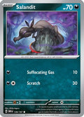 Salandit 139  - Reverse Holofoil SV03 Obsidian Flames - Common