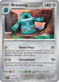 Bronzong 145  - Reverse Holofoil SV03 Obsidian Flames - Uncommon