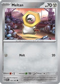 Meltan 152  - Reverse Holofoil SV03 Obsidian Flames - Common