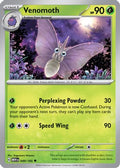 Venomoth 049  - Reverse Holofoil SV Scarlet & Violet 151 - Uncommon