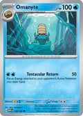 Omanyte 138/165  SV Scarlet & Violet 151 - Uncommon