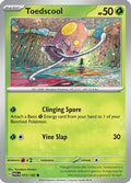 Toedscool 015/182  - Reverse Holofoil SV04 Paradox Rift - Common