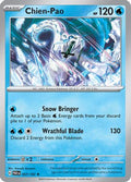 Chien-Pao 057  - Reverse Holofoil SV04 Paradox Rift - Rare