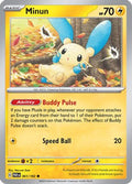 Minun 061/182  - Reverse Holofoil SV04 Paradox Rift - Common